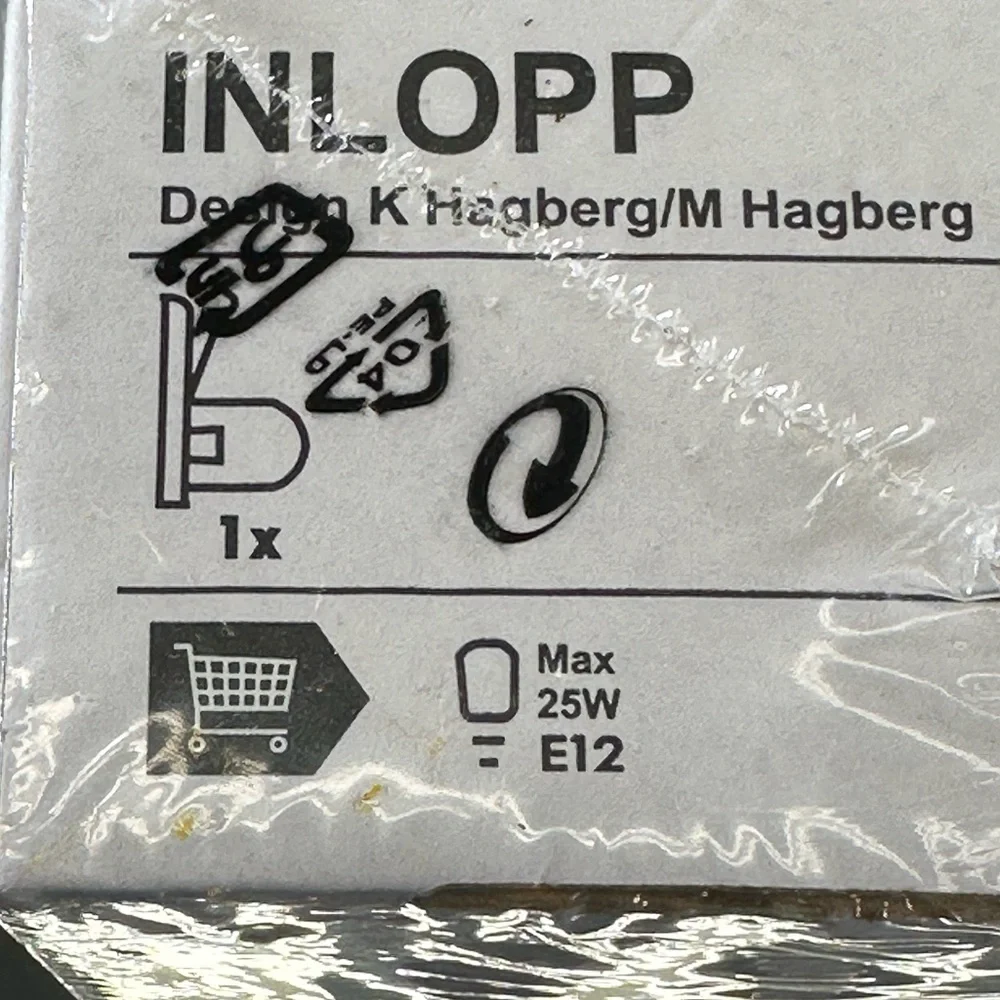 IKEA INLOPP 25W Lighting Fixture 700.214.57